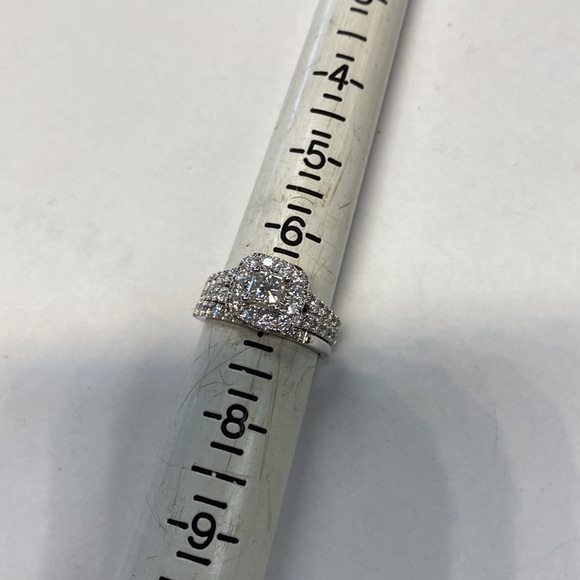 NEW 14K Gold Diamonds Bridal set - Picture 7 of 7